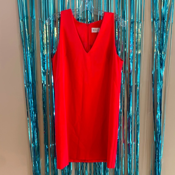 Women's Pink Milly Sherry Ruched Sheath Dress main image 1
